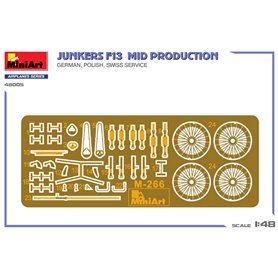 Mini Art 1:48 Junkers F13 - MID PRODUCTION - GERMAN, POLISH, SWISS SERVICE