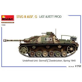 Mini Art 72110 StuG III Ausf. G Last Alkett Prod.