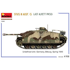 Mini Art 72110 StuG III Ausf. G Last Alkett Prod.