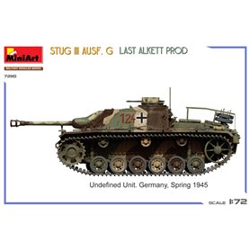 Mini Art 72110 StuG III Ausf. G Last Alkett Prod.