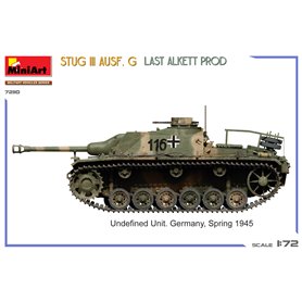 Mini Art 72110 StuG III Ausf. G Last Alkett Prod.