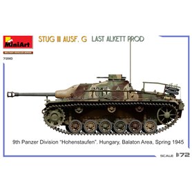 Mini Art 72110 StuG III Ausf. G Last Alkett Prod.
