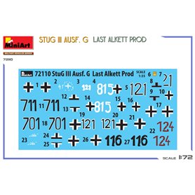 Mini Art 72110 StuG III Ausf. G Last Alkett Prod.