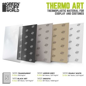 Green Stuff World Thermoart Thermoplastic - Pack de todas las refere