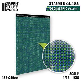 Green Stuff World Stained Glass - GEOMETRIC PATTERNV
