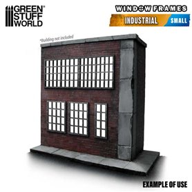 Green Stuff World Windows Frames - Industrial - Small
