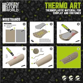 Green Stuff World Thermoart Thermoplastic (M) 375 mm x 500 mm - PEAR