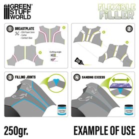 Green Stuff World lexible Filler 250m