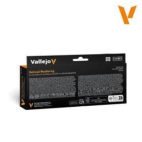 VALLEJO 70264 Effects Color Series 8 farb - Railroad Weathering by Chema Cabrero