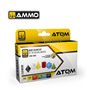Ammo of MIG ATOM Basic Colors Set