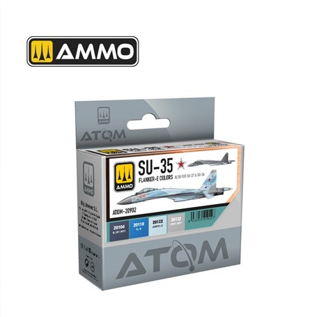 Ammo of MIG ATOM SU-35 FLANKER-E Colors Set (also fo