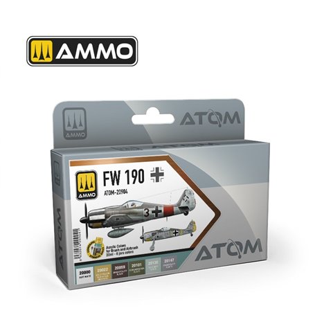Ammo of MIG ATOM FW 190 Colors Set