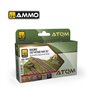 Ammo of MIG ATOM Railway Fast Method paint Set