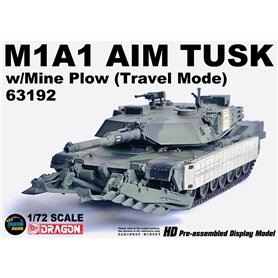 Dragon Armor 63192 M1A1 AIM w/ Mine Plow (Travel Mode)