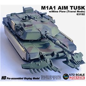 Dragon Armor 63192 M1A1 AIM w/ Mine Plow (Travel Mode)