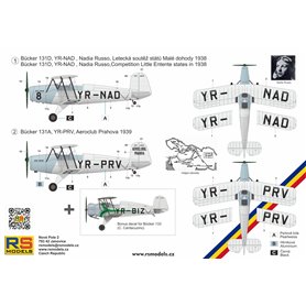 RS Models 1:72 Bucker Bu-131D - NADIA RUSSO