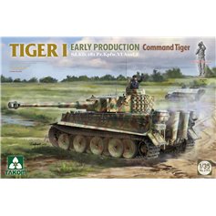 Takom 1:35 Pz.Kpfw.VI Tiger I - EARLY PRODUCTION COMMAND TIGER 