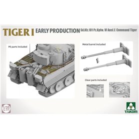 Takom 1:35 Pz.Kpfw.VI Tiger I - EARLY PRODUCTION COMMAND TIGER