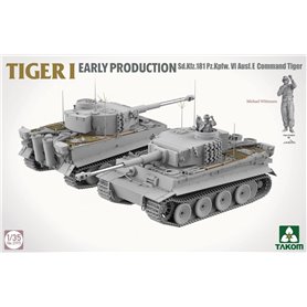 Takom 1:35 Pz.Kpfw.VI Tiger I - EARLY PRODUCTION COMMAND TIGER