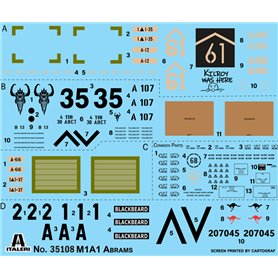 Italeri 1:35 M1A1 Abrams - WAR THUNDER EDITION
