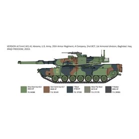 Italeri 1:35 M1A1 Abrams - WAR THUNDER EDITION