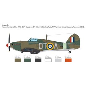 Italeri 1:48 Hawker Hurricane Mk.I - WWII ACES
