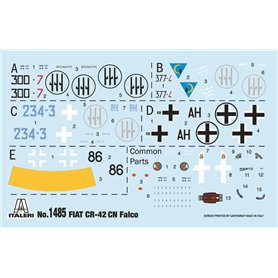 Italeri 1:72 Fiat CR.42 CN Falco - NIGHT FIGHTER
