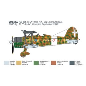 Italeri 1:72 Fiat CR.42 CN Falco - NIGHT FIGHTER