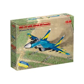 ICM 72144 MiG-29 of Ukrainian Air Forces with JDAM-ER Bombs
