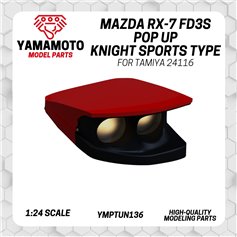 Yamamoto 1:24 POP UP KNIGHT SPORTS TYPE do Mazda RX-7 FD3S dla Tamiya