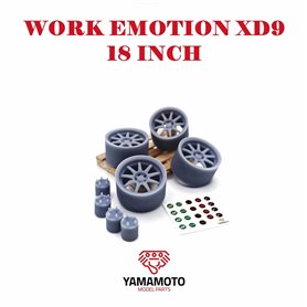 Yamamoto 1:24 Work Emotion XD9 18"