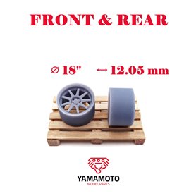 Yamamoto 1:24 Work Emotion XD9 18"