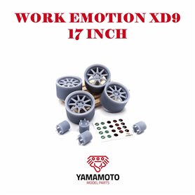 Yamamoto 1:24 Work Emotion XD9 17"