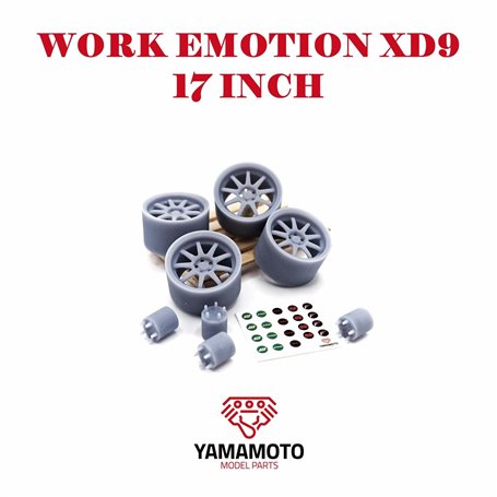 Yamamoto 1:24 Work Emotion XD9 17"