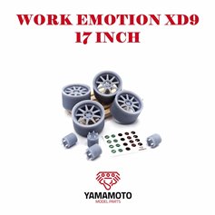 Yamamoto 1:24 Work Emotion XD9 17"