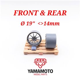 Yamamoto 1:24 Ferrada FR4 19"
