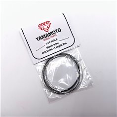 Yamamoto 1:24 BLACK WIRE 0.2mm x 2m