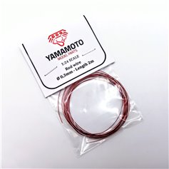 Yamamoto 1:24 BLACK WIRE 0.3mm x 2m