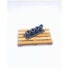 Yamamoto YMPTUN137 Adapters for Rims Aoshima to Tamiya