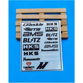 Yamamoto YMPTUN140 Intercooler Decal Set 1