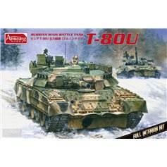 Amusing 1:35 T-80U - RUSSIAN MAIN BATTLE TANK - FULL INTERIOR KIT 