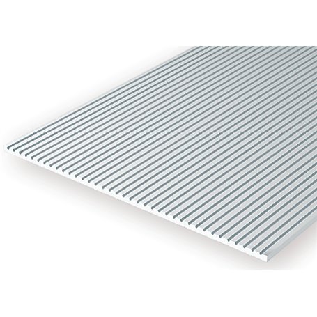 Evergreen 14613 1,5 mm Polystyrene Sheet Large Scale and Novelty Siding 9,50 mm (1 pce)