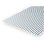 Evergreen 14525 1,0 mm Polystyrene Sheet (30 x 60 cm) Metal Siding 0,76 mm (1 pce)