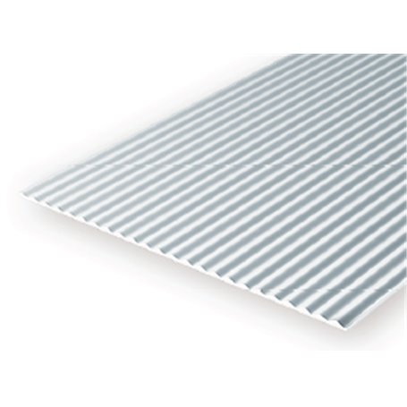 Evergreen 14526 1,0 mm Polystyrene Sheet (30 x 60 cm) Metal Siding 1,00 mm (1 pce)