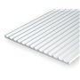 Evergreen 4543 1,00 mm Polystyrene Sheet Board & Batten 2,54 mm (15 x 30 cm)