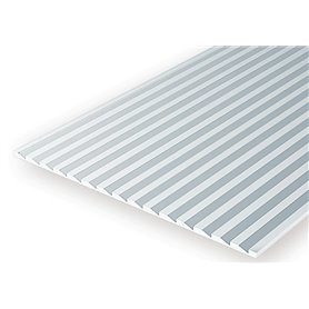 Evergreen 4150 1,00 mm Polystyrene Sheet Novelty Siding 3,80 mm (15 x 30 cm)