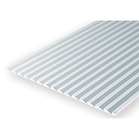 Evergreen 4150 1,00 mm Polystyrene Sheet Novelty Siding 3,80 mm (15 x 30 cm)
