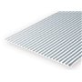 Evergreen 4526 1,00 mm Polystyrene Sheet Metal Siding 1,00 mm (15 x 30 cm)