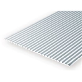 Evergreen 4526 1,00 mm Polystyrene Sheet Metal Siding 1,00 mm (15 x 30 cm)