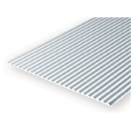 Evergreen 4526 1,00 mm Polystyrene Sheet Metal Siding 1,00 mm (15 x 30 cm)